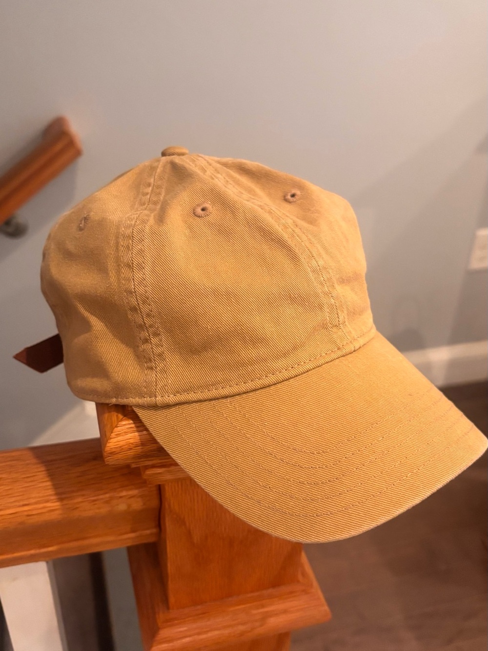 Madewell Tan Canvas Baseball Cap